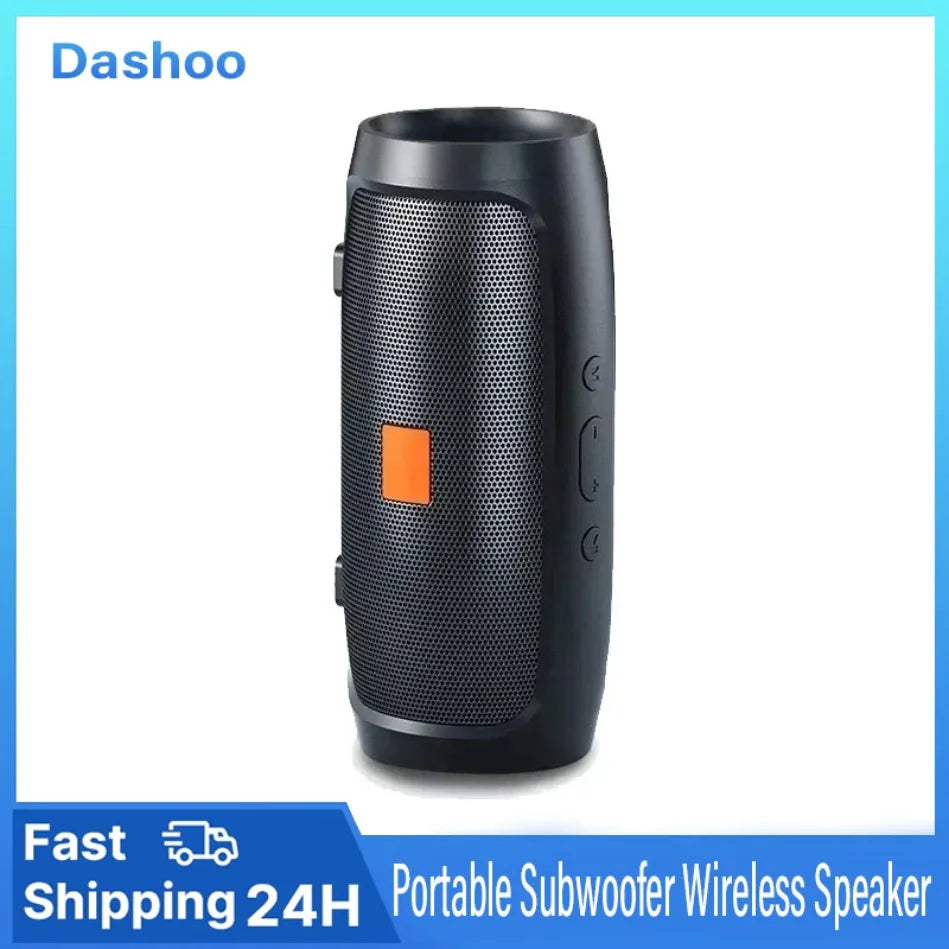 Dushoo Bluetooth Speaker Fm Voice Broadcasting Portable
